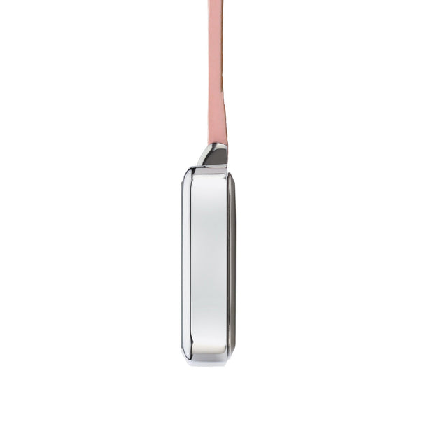 Eunoia Rose Gold/Silver/Pink Leather Fob 28