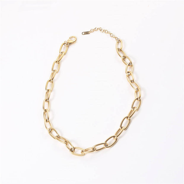 Laina Chunky Interlock Necklace
