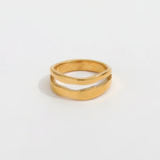 Morgan Double Layered Ring