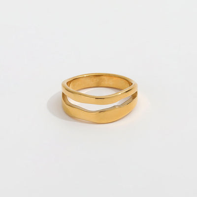 Morgan Double Layered Ring