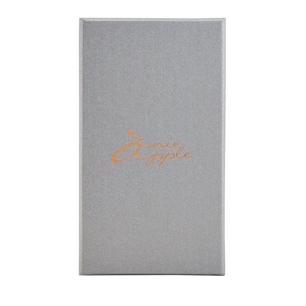 Aurora White/Gold/Tan Leather Fob 35