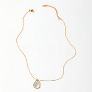 HALLIE SHELL PENDANT NECKLACE