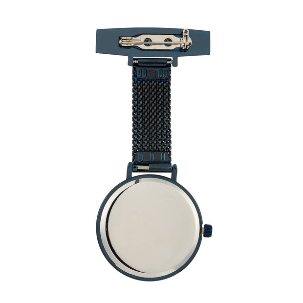 Meraki Rose Gold/Blue Mesh Fob 35