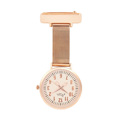 Aurora Rose Gold Mesh Fob 35