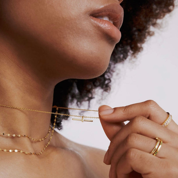 Zaria T Bar Necklace