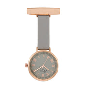 Meraki Rose Gold/Grey Leather Fob 35
