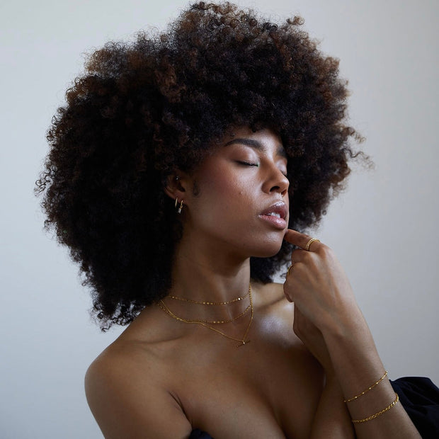 Reina Double Chain Necklace