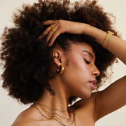 Estelle Chubby Hoop Earrings