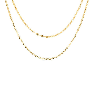 Reina Double Chain Necklace
