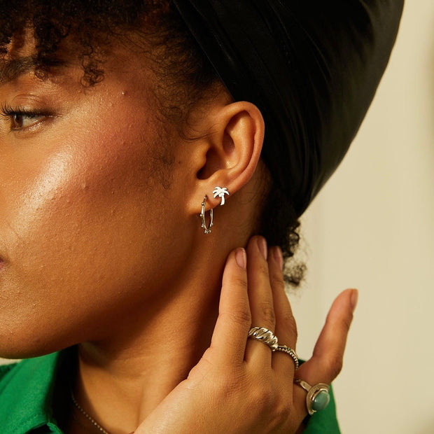 Palm Stud Earrings