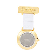 Gold Mesh/Nato Interchangeable Nurse Watch