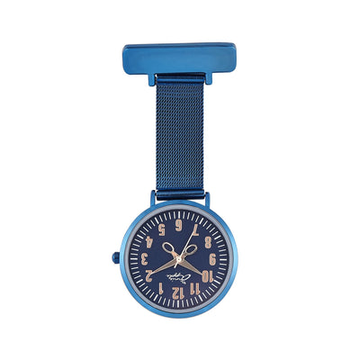 Aurora Rose Gold/Blue Mesh Fob 35