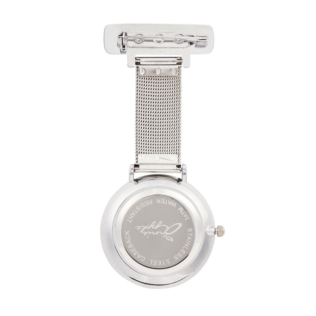 Aurora White/Silver Mesh Fob 35