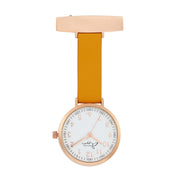 Meraki Rose Gold/Mustard Leather Fob 35