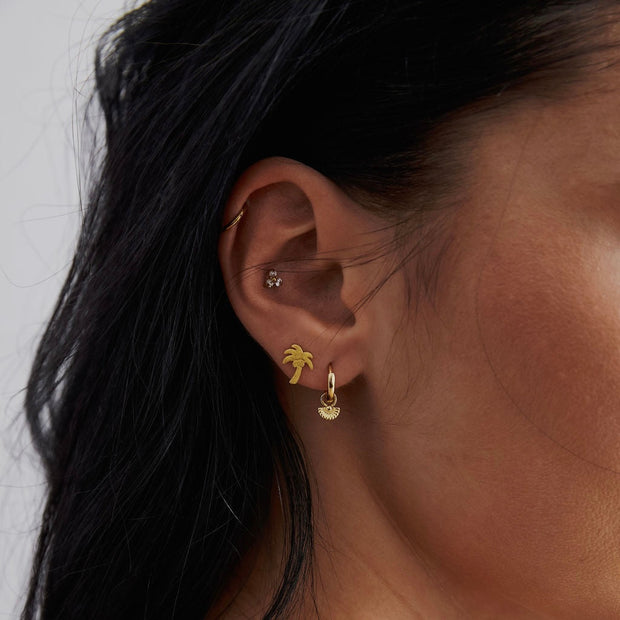 Palm Stud Earrings