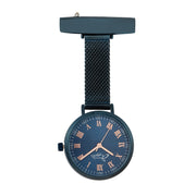 Meraki Rose Gold/Blue Mesh Fob 35