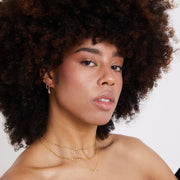 Reina Double Chain Necklace