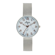 Empress Interchangeable Rose Gold/Marble/Silver Mesh 35