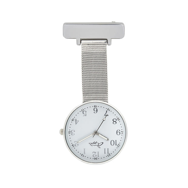 Empress Interchangeable White/Silver/Blue Leather 35