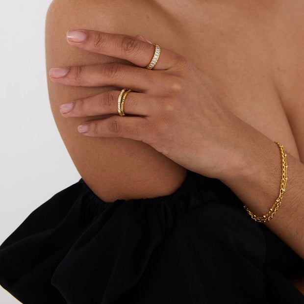 Flora Beaded Chain Bracelet