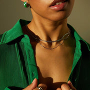 Reina Double Chain Necklace