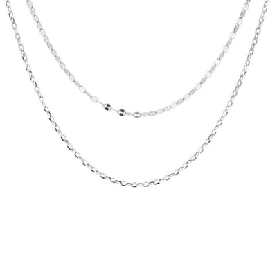 Reina Double Chain Necklace