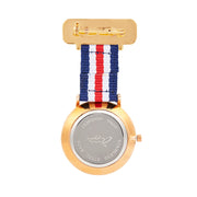 Rose Gold Mesh/Nato Interchangeable Nurse Watch