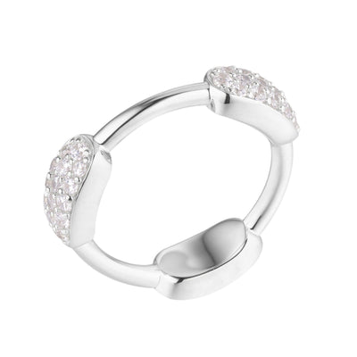 Mila White CZ Ring