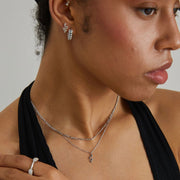 Rio Snake Silver Necklace