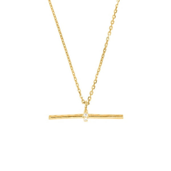 Zaria T Bar Necklace