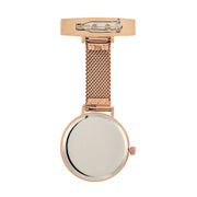 Meraki Silver/Blush Mesh Fob 35