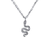Rio Snake Silver Necklace