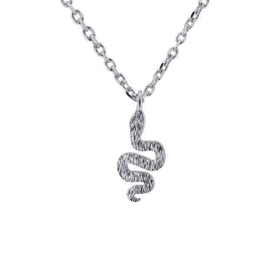 Rio Snake Silver Necklace