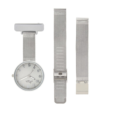 Empress Interchangeable Silver Mesh 35