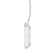 Aurora White/Silver Mesh Fob 35