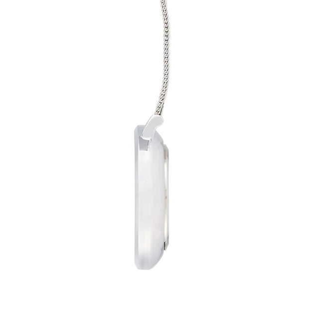 Aurora White/Silver Mesh Fob 35