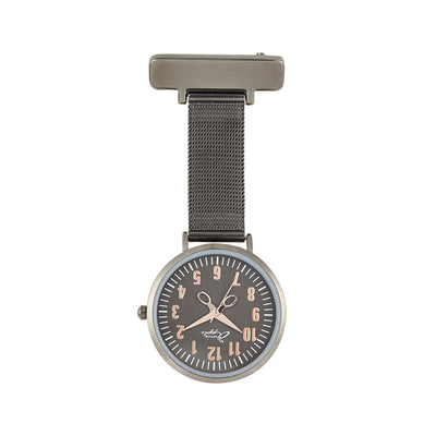 Aurora Rose Gold/Gunmetal Mesh Fob 35