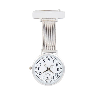 Aurora White/Silver Mesh Fob 35
