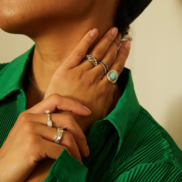 Imogen Amazonite Ring