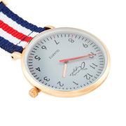 Rose Gold Mesh/Nato Interchangeable Nurse Watch