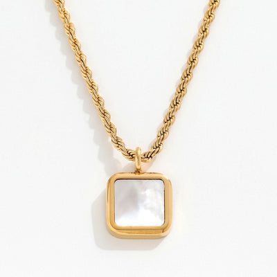 Zya Pearl Pendant Rope Necklace