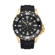 Bermuda Watch Co Shelly Bay Smart Light Black and Gold Watch Mens