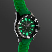 Bermuda Watch Co Shelly Bay Smart Light Green and Black Watch Mens
